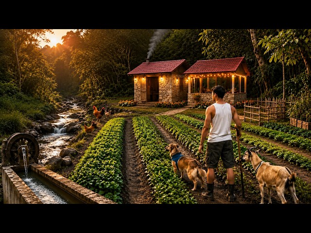 Leaving the City, I Built an Off-Grid Life in the Forest That Could Last for Hundreds of Years. SDDEFAULT Thumbnail