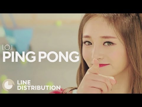 I.O.I - PING PONG (Line Distribution)