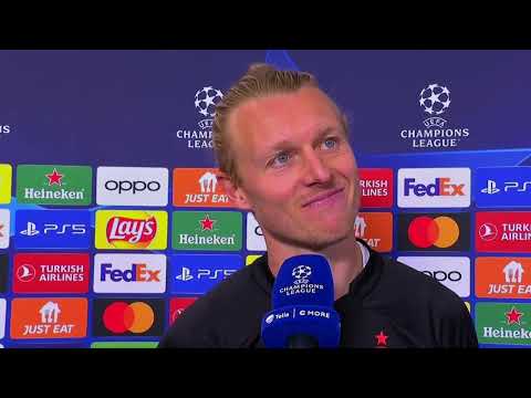 Simon Kjær - Swedish Interview - After Napoli Vs AC Milan - Champions League 22/23
