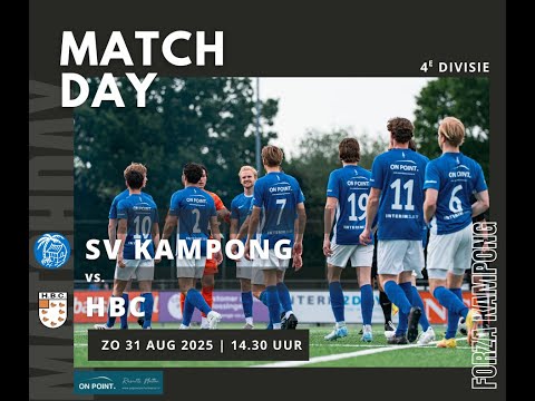 Samenvatting Kampong - HBC, zondag 31 augustus 2025