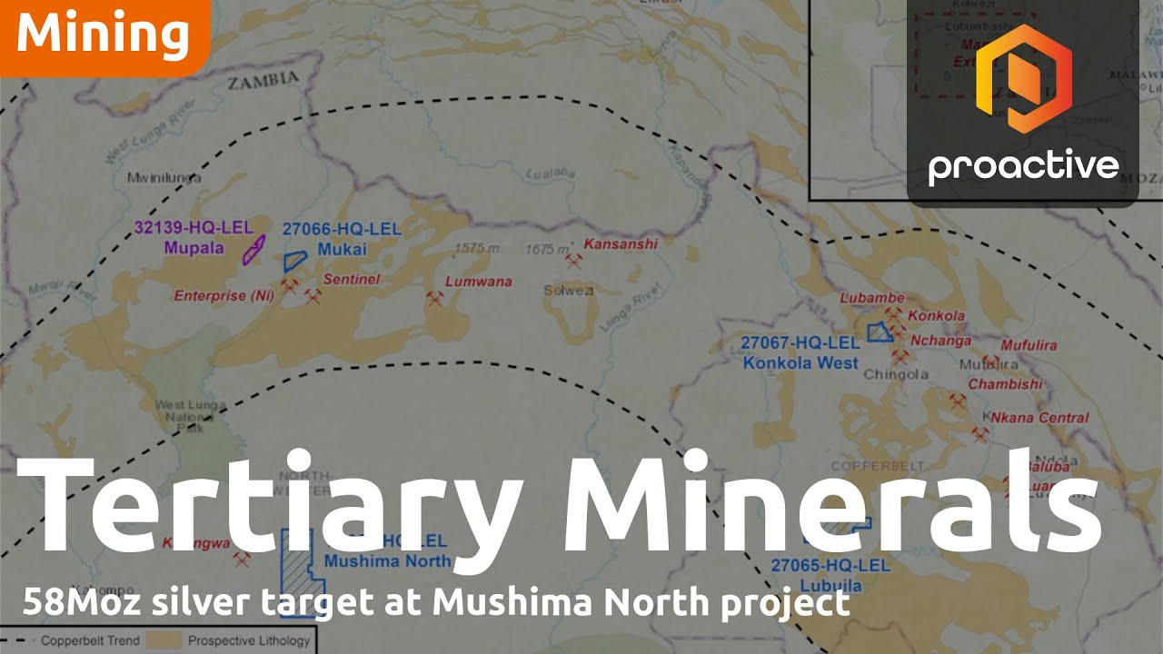 Tertiary Minerals MD says JORC compliant target at Mushima North shows major upside