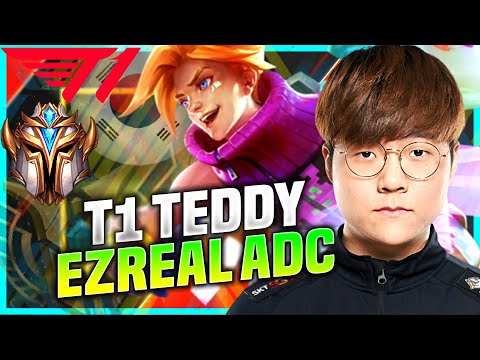 TEDDY IS READY FOR EZREAL! - T1 Teddy Plays Ezreal ADC vs Lucian! | KR SoloQ Patch 10.22