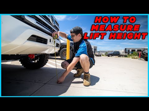Learn how to correctly measure your 4WD’s lift height