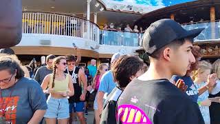 Mardi Gras sail away party