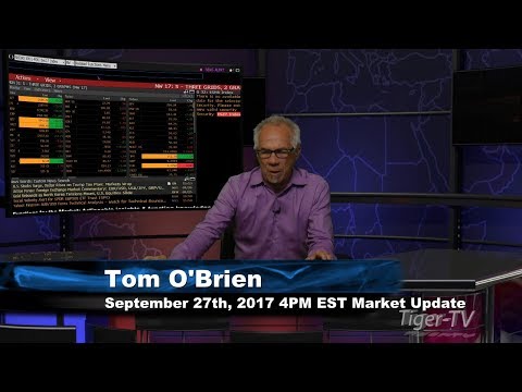 September 27th 4PM EST Market Update with Tom O'Brien on TFNN