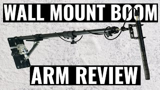 This Studio MOUNT is AMAZING for Creators (Wall Mount Boom Arm Review)