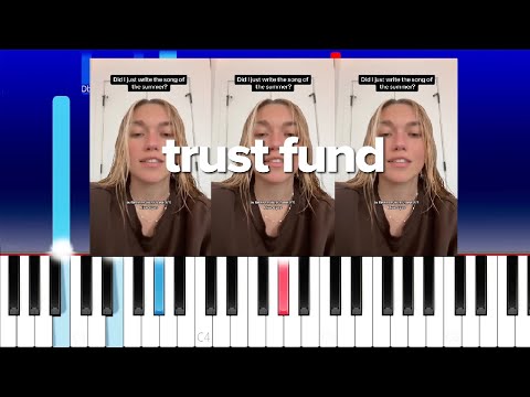 Girl On Couch x Billen Ted - Man In Finance (Piano Tutorial)