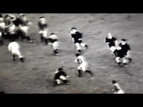 Barry John rugby try British Lions vs. NZ Universities 1971.