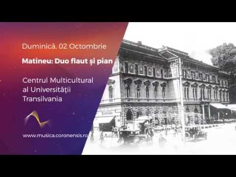 Musica Coronensis 2016 - Prezentarea perioadei 30 septembrie - 2 octombrie