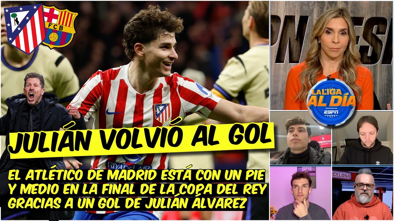 Atlético Madrid CUIDÓ y MIMÓ a Julián Álvarez. Pasó la prueba ante BARCELONA | La Liga Al Día