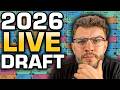A Fantasy Football Draft (Live)
