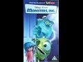 Digitized Opening To Monsters Inc UK VHS