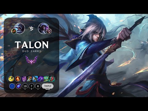 Talon ADC vs Kai'Sa - EUW Master Patch 13.19