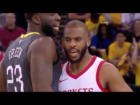 Draymond Green Exposes Chris Paul's Overrated Defense - 2018 NBA WCF