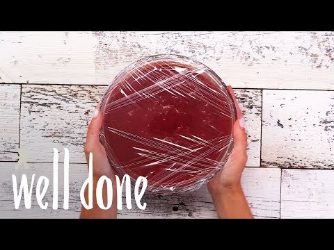 How To Cling Wrap Like A Pro And Keep Your Food Fresh | Food Hacks | Well Done