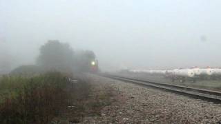 preview picture of video 'Iowa Interstate Doubleheaded Steam Freight'