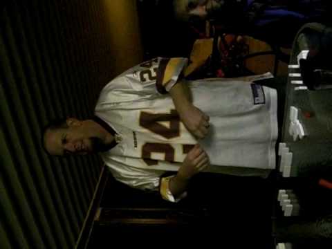 Hal doing the ding a ling!!