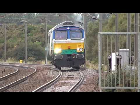 66711 'Sence' GBRf Passes Irvine 26/09/16