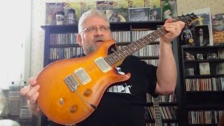 Video thumbnail for Paul Reed Smith CE-22 w/ Dimarzios by Gene M Thompson