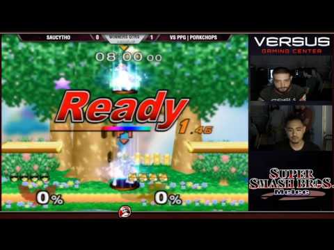 Versus Weekly 06/25/17 - Winners R4 - VS PPG PorkChops (Fox) vs SaucyTho (C. Falcon) - Melee