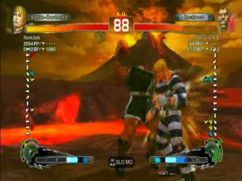 The Duke (Balrog) vs NomJam (Cody) | SSFIV PSN Ranked Match