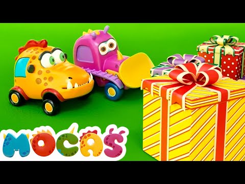 A new episode of Mocas Cars cartoons for kids. Jesse's Birthday! Full episodes & kids’ animation.