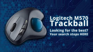 Video thumbnail for Logitech M570 Wireless Trackball Mouse by DB Tech
