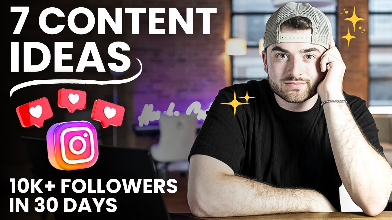 7 Easy Content Ideas That Will Make You Money & Get Followers
