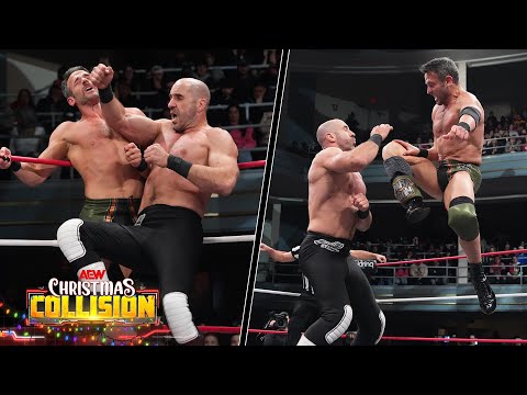 Claudio Castagnoli vs Roderick Strong: AEW Continental Classic HIGHLIGHTS | AEW Collision 12/25/25