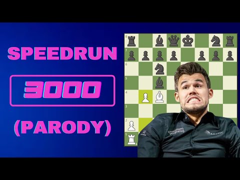 Evan's Gambit SPEEDRUN to 3000 (Parody)