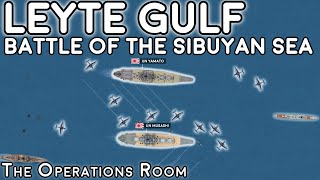 Leyte Gulf - Battle of the Sibuyan Sea - Animated