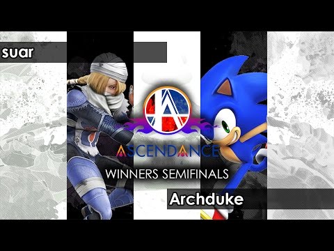 Smash 4: PG | suar (Sheik) V Archduke (Sonic) - Ascendance 28 Tournament SSB4