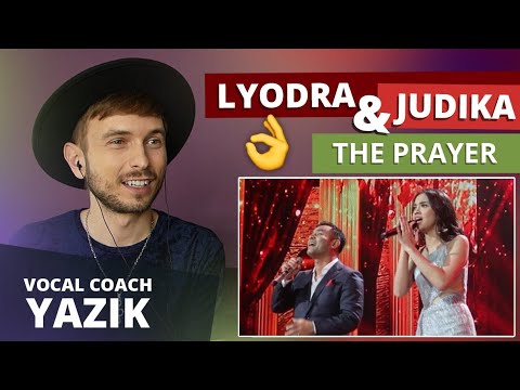 Vocal Coach YAZIK reaction to Lyodra & Judika - The Prayer