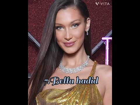 Top 10 most popular fashion models!!!✨#model #modelslife