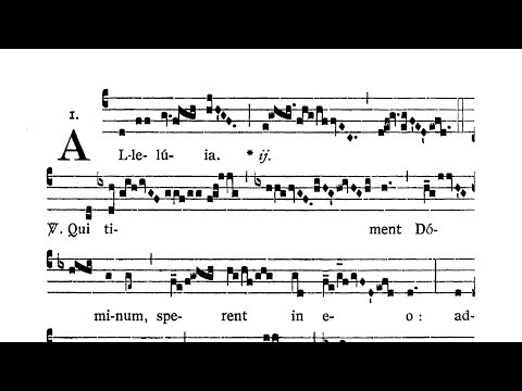 Dominica XXII post Pentecosten (XXII Sunday after Pentecost) - Alleluia (Qui timent Dominum)