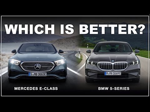 BMW 5 Series vs Mercedes E Class | WHICH IS BETTER?