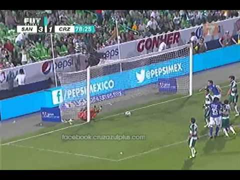 Santos 3-2 Cruz Azul - Jornada 2 - Apertura 2013 - Liga Bancomer MX
