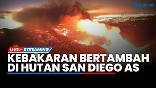 Setelah Los Angeles, Kebakaran Melanda Hutan San Diego hingga Muncul Api Baru Jelang Trump Datang