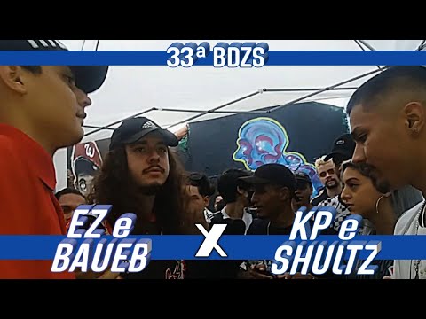 😳 Batalha virou Rave? | Baueb e EZ x KP e Shultz • 33ª BDZS • 1ª Fase | Calamari, Grajaú