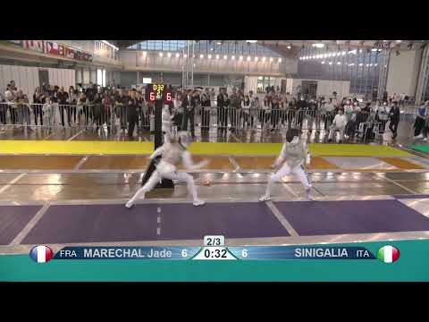2022 125 T64 06 F F Individual Belgrade SRB WC BLUE SINIGALIA ITA vs MARECHAL FRA