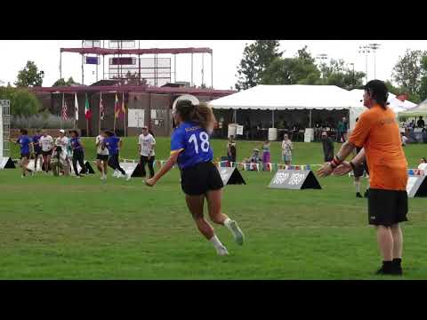 Dena Elimelech Full Field Backhand - 2025 Throw of the Year Nominee