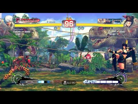 Ultra Street Fighter IV - Juri VS Elena