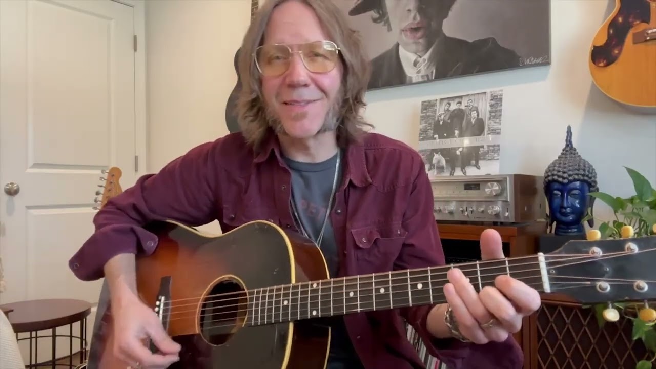 Blackberry Smoke's Charlie Starr: Fingerpicking in open Csus2 tuning - YouTube