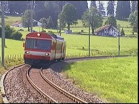 Swiss Railway Journeys - The Chemins De Fer Du Jura