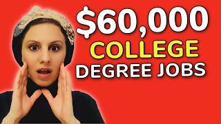 6 HIGHEST PAYING ENTRY LEVEL JOBS | 6 JOBS YOU CAN MAKE 60K A YEAR OUT OF COLLEGE || DREAM JOB TIPS