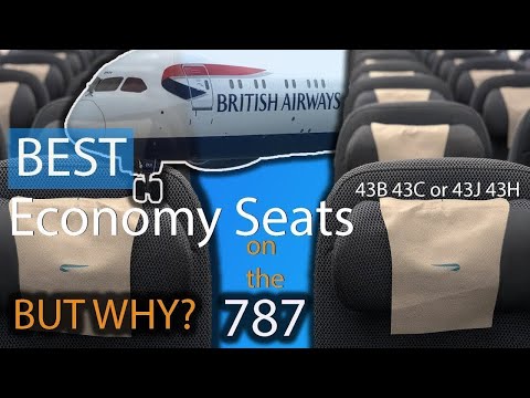 British Airways Best Economy Seats on the 787