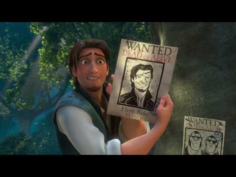 Tangled(HD-1080) - Flynn getting chased by Palace Guards. - Flynn meets Maximus #005