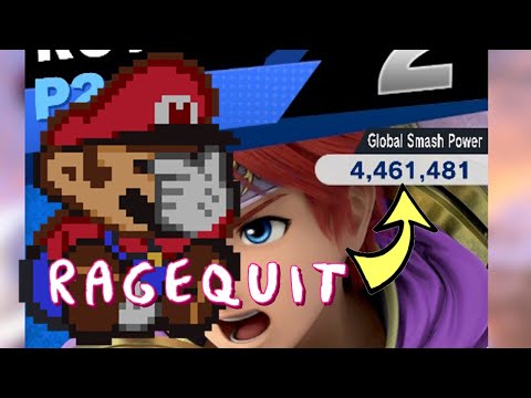 Roy Baby Rages to my Mario