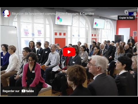 Réunion de lancement communauté Parcours & Carrière