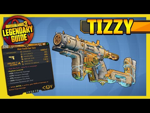 Borderlands 3 | TIZZY | ARMS RACE | Legendary Item Guide